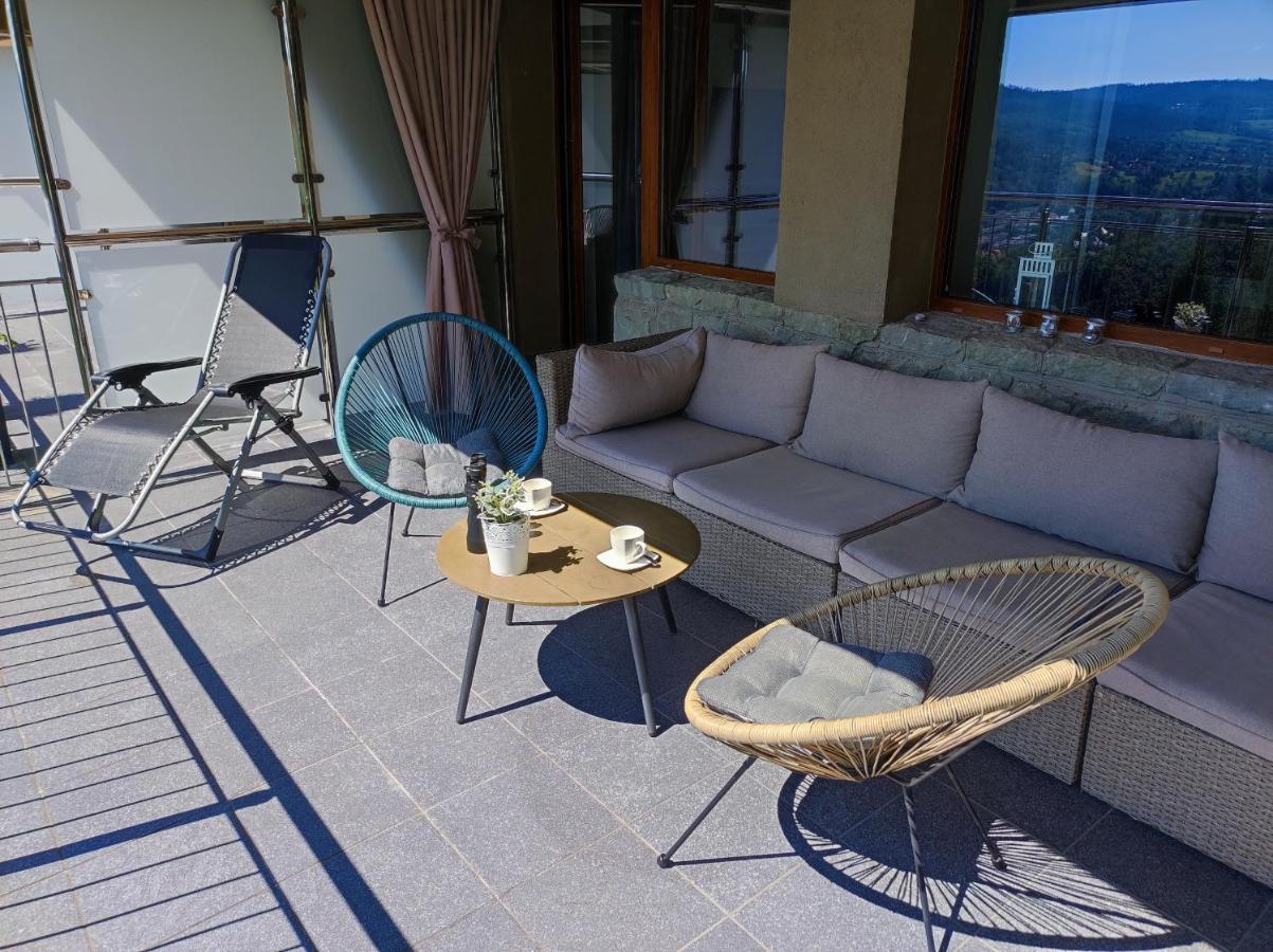 Apartament Widokowy Z Tarasem Bukowa Wisla Luaran gambar